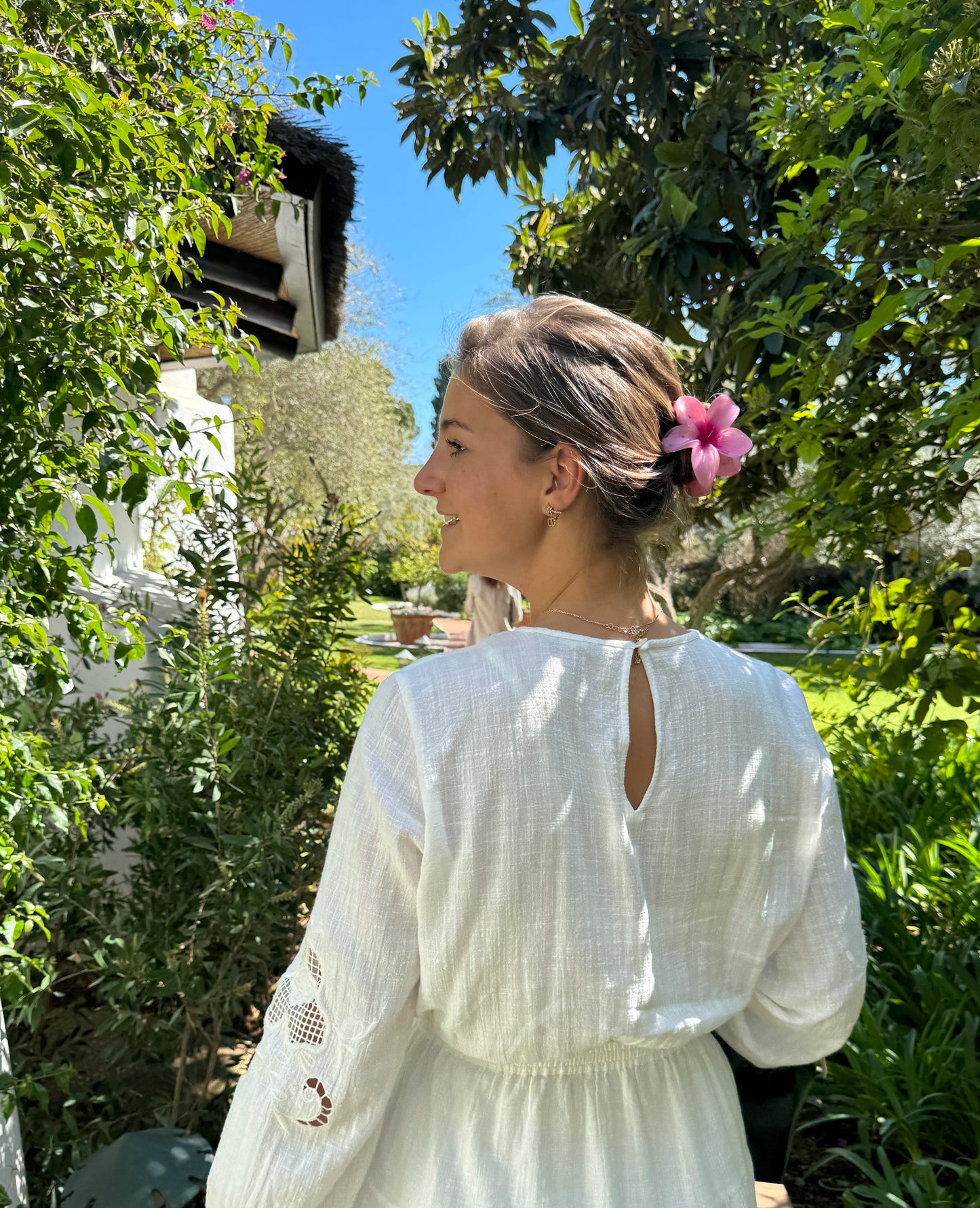 Hawaiian Flower Hair Clips