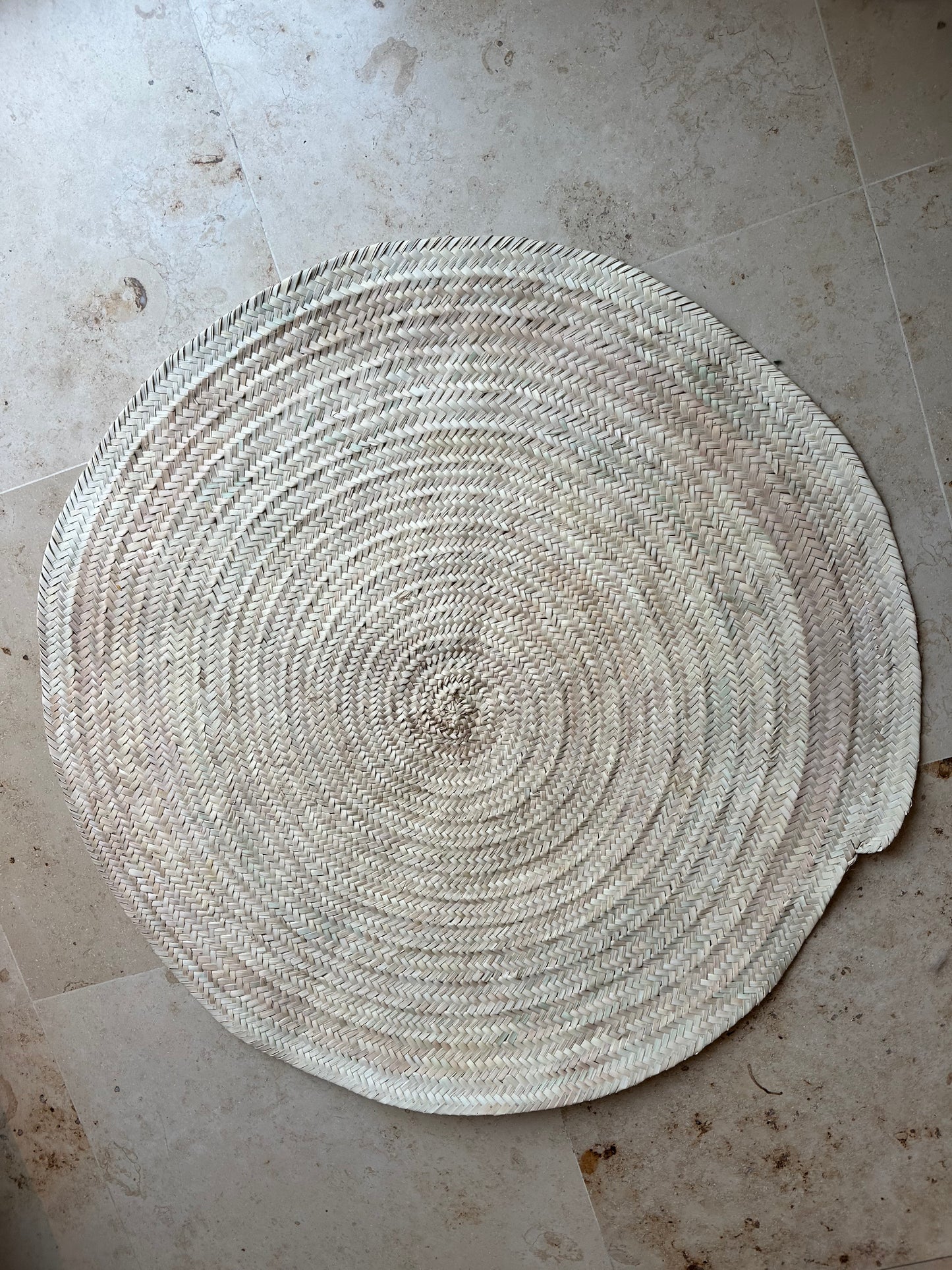 Natural Round Jute Rug