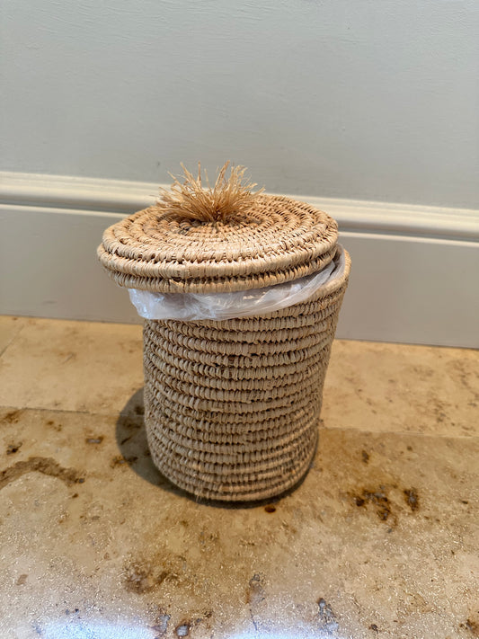 Boho Raffia storage baskets